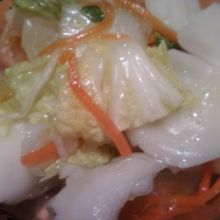  百合根とグレープフルーツのサラダです。