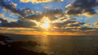 夕日がキレイな場所！