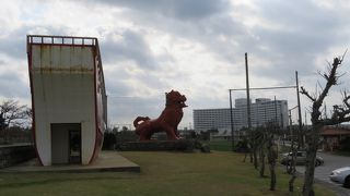 広々芝生で気持ちイイ