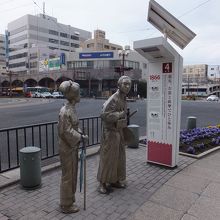 説明板に注目。