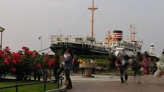 横浜一有名な山下公園