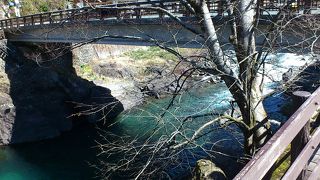 吉田川のジャンプ