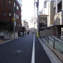 坂上からの光景