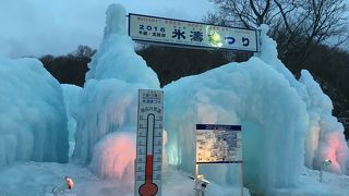 意外に良かった氷濤祭り