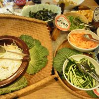 朝食バイキング
