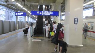 お盆休みの京急蒲田駅