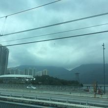 道中の景色はそれほどでもないですね。