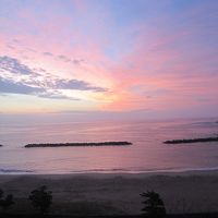 もうすぐ朝日がのぼってきます