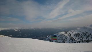 絶景のスキー場