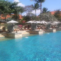 ホテル内のプール