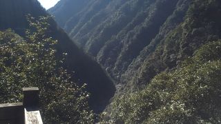 大自然が広がる渓谷