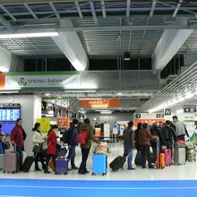 第3ターミナルを入ったところ