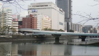 都会を流れる川