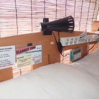 ドミトリールームです。コンセントの口数が多く助かります。