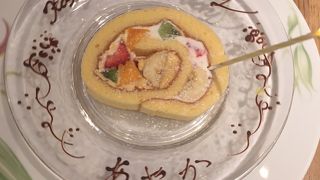 ロールケーキふわふわ