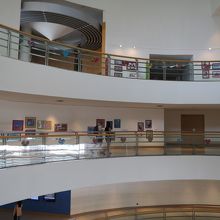 各階の展示コーナー