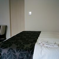 部屋に扉があり静かです。