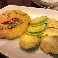 韓定食のメニュー