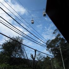 帰りのバスから見て