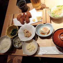 牡蛎フライ定食