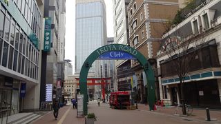 地図で見ても、起点と終点が分かりやすい。