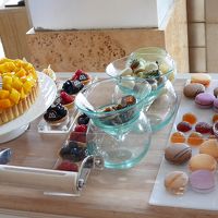 アフタヌーンティーの時に頂けるスイーツです　おかわり自由です