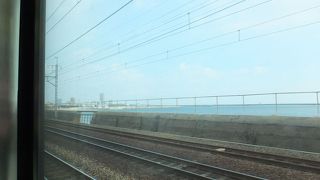 電車からでも十分楽しめます