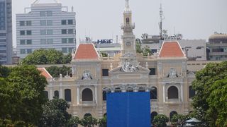 ホーチミン像は見ることが出来ません