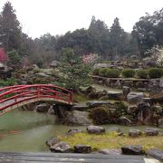 庭園のきれいな神社
