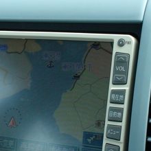 2006年のカーナビでは海の上になっていました