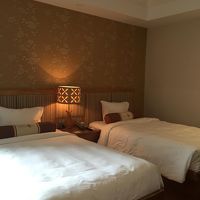 ベッドはゆったりとして、硬さもちょうどよかったです