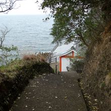 下っていきます