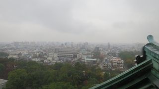 名古屋市内を一望