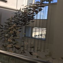 ロスの国内線のオブジェ