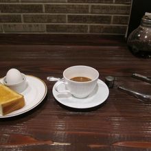 モーニングサービスと共に、倉式ブレンドです。