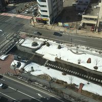 すぐ下が創成川。　お散歩するのも楽しそう