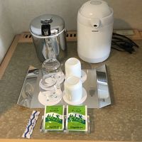 お茶。　コーヒー欲しかったなぁ