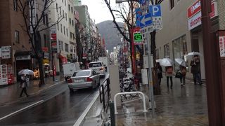 異人館観光するにはこの坂を上がる必要がある。