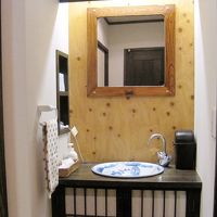 洗面ボールがおしゃれで、使いやすい。