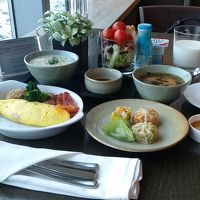 グランドクラブでの素晴らしい朝食