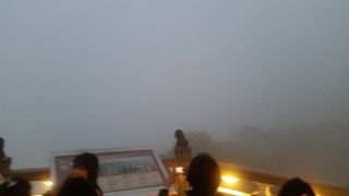 真っ白で何も見えませんでした。