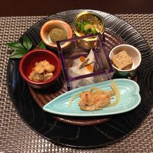 前菜もぜいたくに