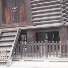 日本最古の校倉造り