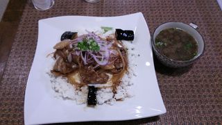 食事もできます