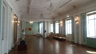 庭園が綺麗です。