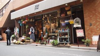 エスニックな雑貨店