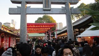 十日恵比須神社 正月大祭　　商売人の真剣勝負