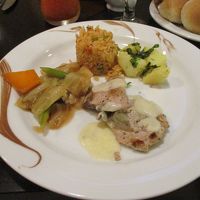 メインの魚料理