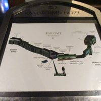 ホテルの案内図