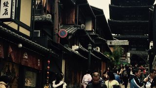 坂から見るのが素敵